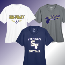 SV Softball Ladies Tech Tee